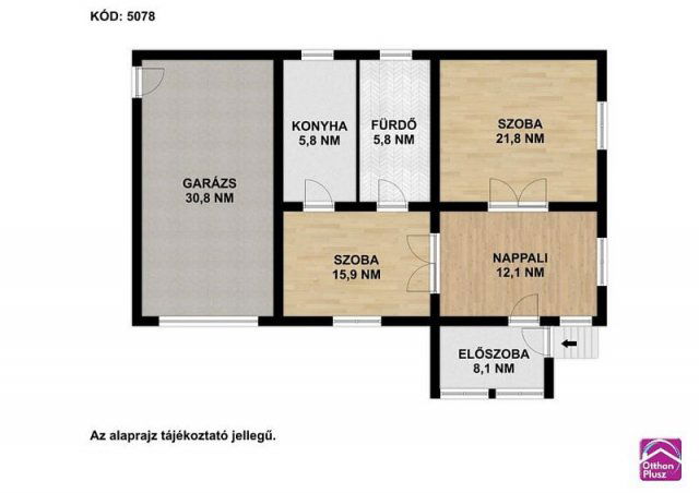 Eladó családi ház, Ercsiben 39.9 M Ft, 3 szobás