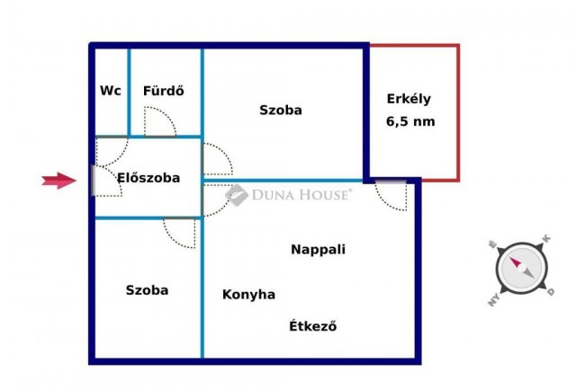 Eladó téglalakás, Nyíregyházán 59.736 M Ft, 3 szobás