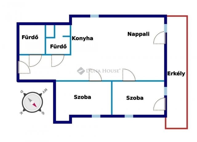 Eladó téglalakás, Budapesten, XIII. kerületben 138.82 M Ft