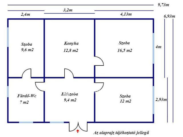 Eladó családi ház, Nagykőrösön 25.5 M Ft, 3 szobás