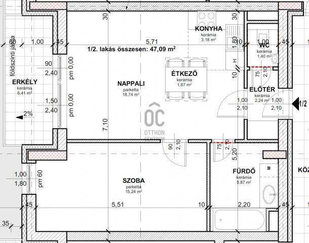 Eladó téglalakás, Budapesten, XIII. kerületben 79.9 M Ft
