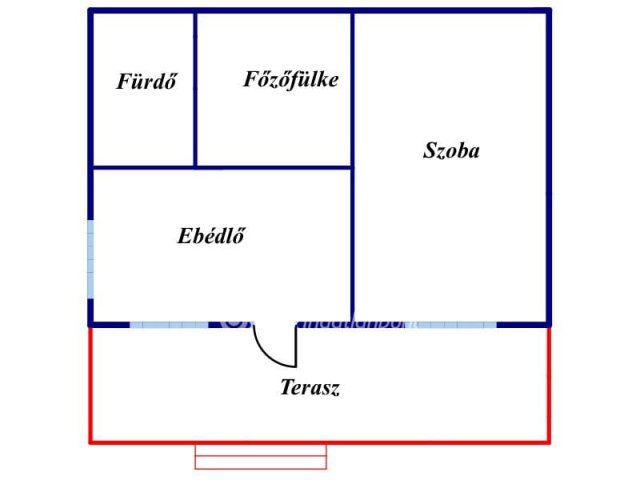 Eladó családi ház, Nyíregyházán 22.2 M Ft, 1 szobás