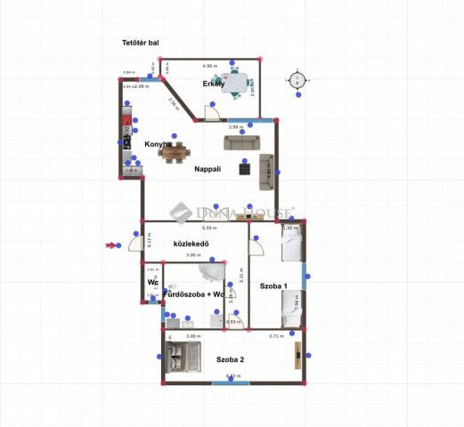 Eladó téglalakás, Budapesten, XVIII. kerületben 100 M Ft