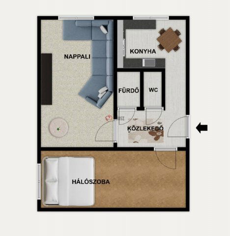 Eladó panellakás, Székesfehérvárott, Tolnai utcában 49.9 M Ft