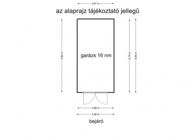 Eladó garázs, Gyulán 6.69 M Ft / költözzbe.hu