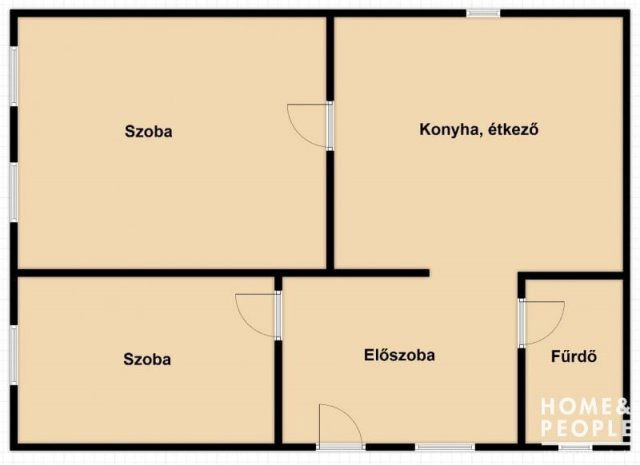 Eladó családi ház, Tiszaszigeten 16.99 M Ft, 2 szobás
