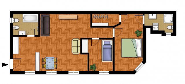 Eladó téglalakás, Budapesten, V. kerületben 185 M Ft, 3 szobás