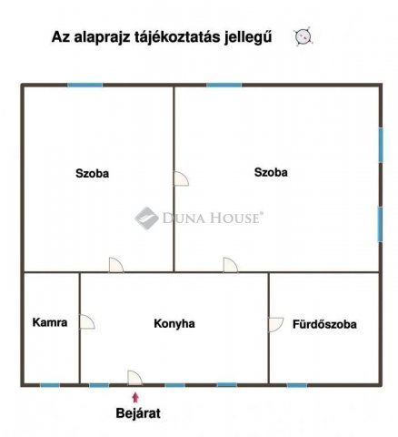 Eladó családi ház, Szentesen 20 M Ft, 2 szobás
