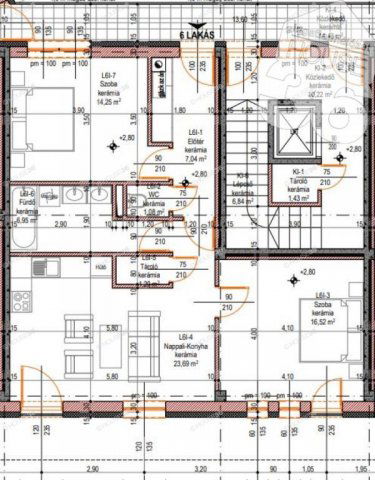 Eladó téglalakás, Kecskeméten 79.9 M Ft, 3 szobás