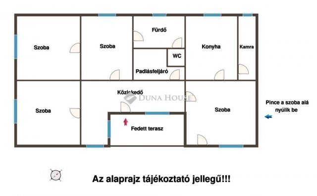 Eladó családi ház, Kókán 38.9 M Ft, 4 szobás