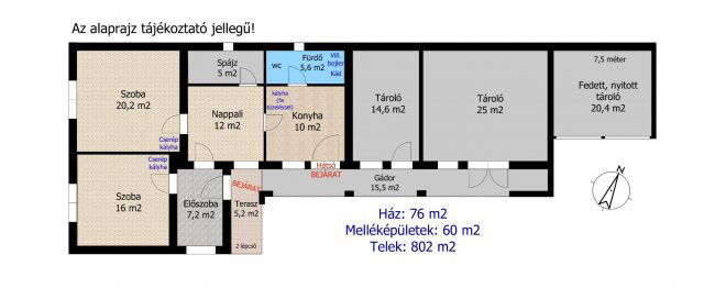 Eladó családi ház, Győrött 42 M Ft, 3 szobás