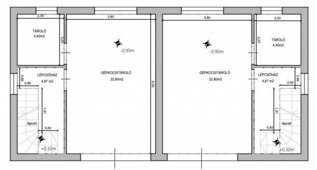 Eladó ikerház, Budapesten, XIX. kerületben 120 M Ft, 3 szobás