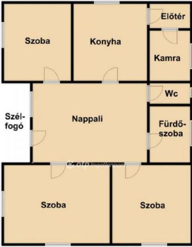 Eladó családi ház, Konyáron 24.9 M Ft, 4 szobás