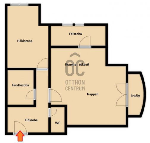 Eladó téglalakás, Debrecenben 79.9 M Ft, 3 szobás