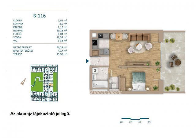 Eladó téglalakás, Budapesten, XIII. kerületben 80.4 M Ft