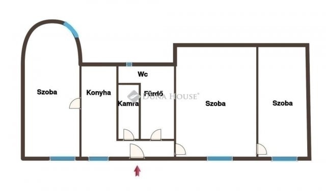 Eladó téglalakás, Budapesten, IX. kerületben 86 M Ft, 3 szobás