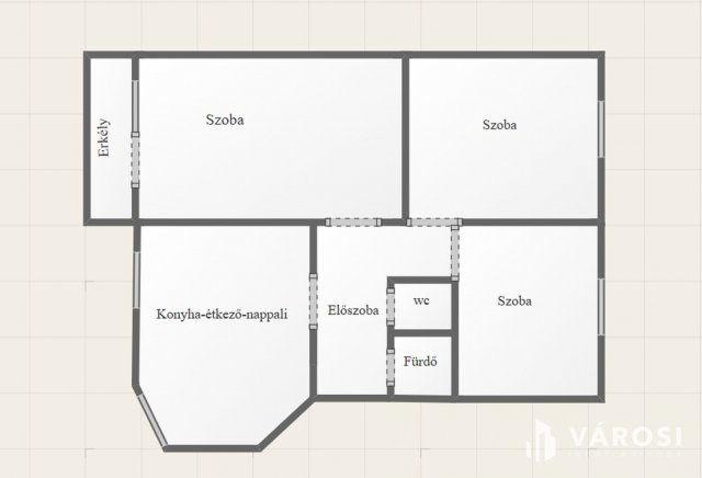 Eladó panellakás, Debrecenben 66.9 M Ft, 4 szobás