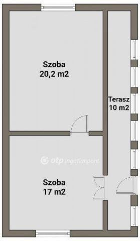 Eladó családi ház, Nyírtéten 6 M Ft, 2 szobás