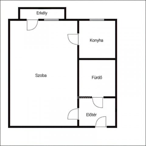 Eladó panellakás, Miskolcon 19.9 M Ft, 1 szobás