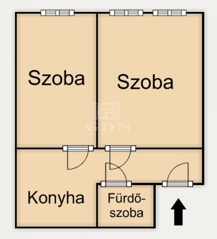 Eladó téglalakás, Budapesten, VI. kerületben 79.9 M Ft