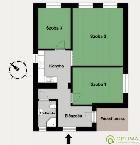 Eladó családi ház, Vecsésen 94.5 M Ft, 3 szobás