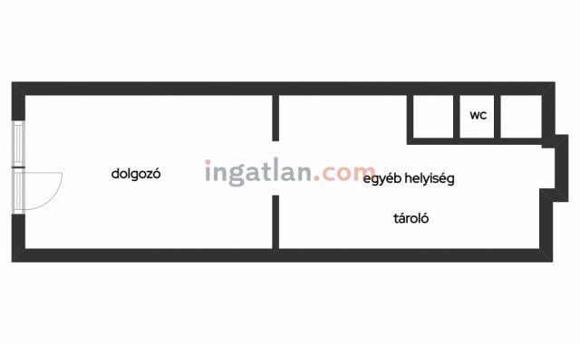 Eladó üzlethelyiség, Budapesten, IX. kerületben, Ferenc körúton