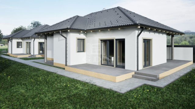 Eladó ikerház, Bicskén 89.9 M Ft, 2+2 szobás