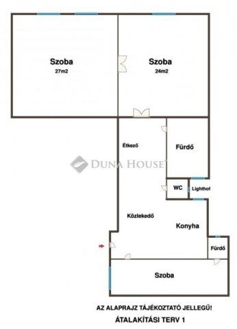 Eladó téglalakás, Budapesten, VIII. kerületben 119.9 M Ft