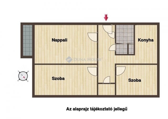Eladó panellakás, Budapesten, XXI. kerületben 75 M Ft, 2+1 szobás