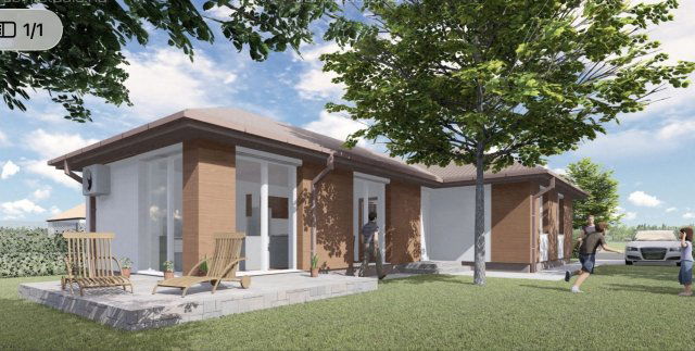 Eladó családi ház, Dánszentmiklóson 70.55 M Ft, 3 szobás