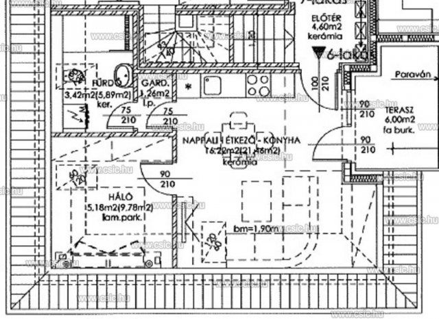 Eladó téglalakás, Pomázon 58.9 M Ft, 2 szobás