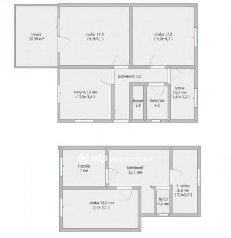 Eladó ikerház, Tolnán 30.99 M Ft, 4+2 szobás