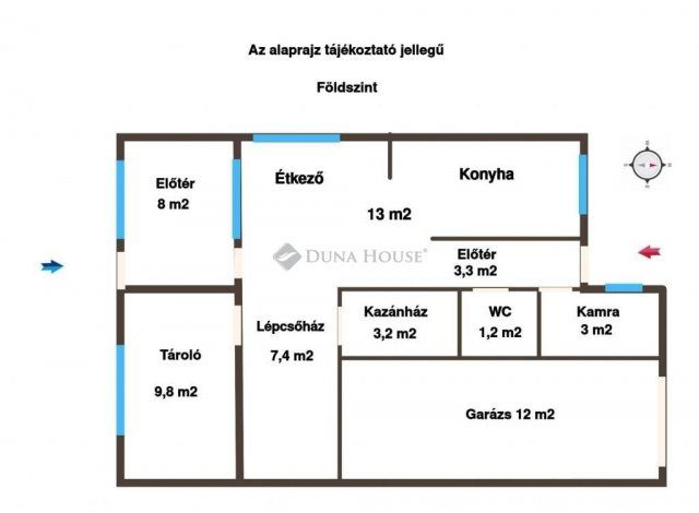 Eladó családi ház, Ónodon 31.999 M Ft, 3 szobás