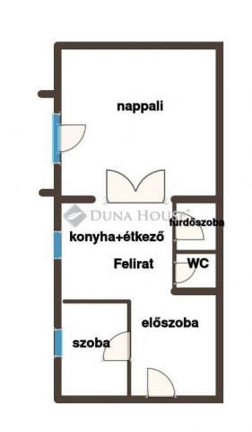 Kiadó téglalakás, albérlet, Debrecenben 200 E Ft / hó, 2 szobás