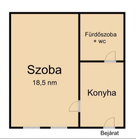 Eladó téglalakás, Budapesten, VII. kerületben 45.99 M Ft