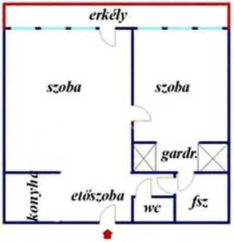 Eladó téglalakás, Budapesten, XXII. kerületben 61.9 M Ft