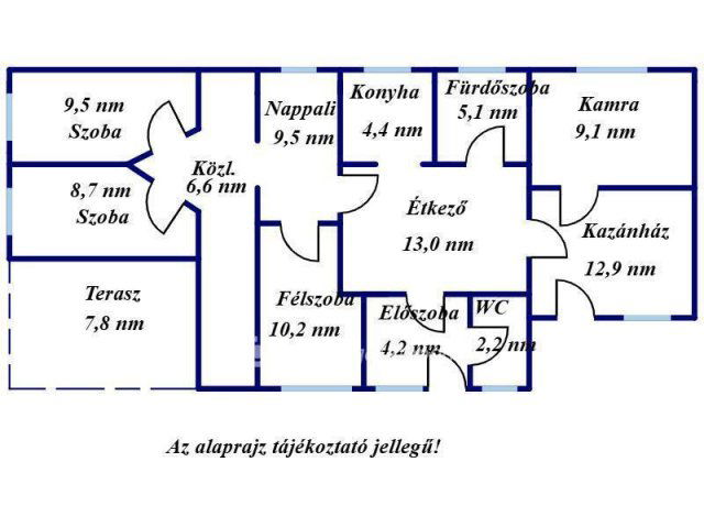 Eladó családi ház, Füzesgyarmaton 18.7 M Ft