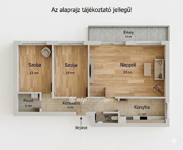 Eladó téglalakás, Budapesten, II. kerületben 159.7 M Ft