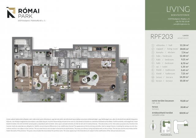 Eladó téglalakás, III. kerületben, Pünkösdfürdő utcában