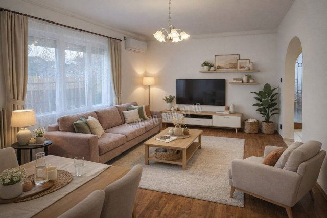 Eladó családi ház, Nagyvenyimen 64.9 M Ft, 3+1 szobás