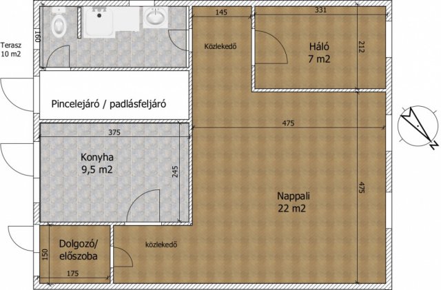 Eladó családi ház, Budapesten, XX. kerületben, Uzsok utcában