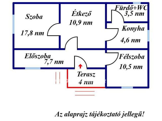 Eladó családi ház, Jászfényszarun 17 M Ft, 1+1 szobás
