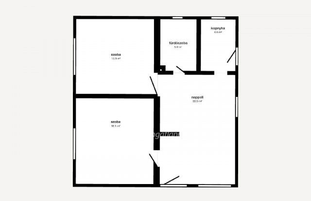 Eladó családi ház, Girincsen 17.9 M Ft, 2 szobás