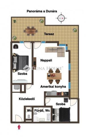 Kiadó téglalakás, albérlet, Budapesten, XIII. kerületben