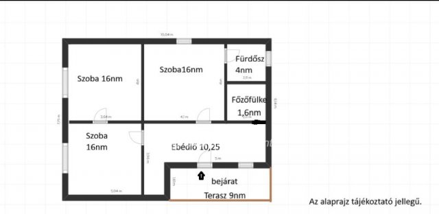 Eladó családi ház, Tiszajenőn 17.9 M Ft, 3 szobás