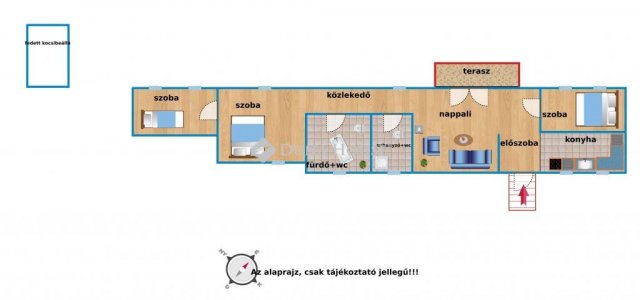 Eladó családi ház, Pencen 94.9 M Ft, 3 szobás