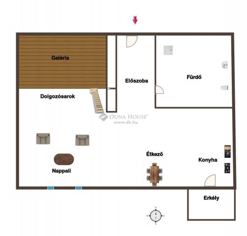 Eladó téglalakás, Szombathelyen 43 M Ft, 1 szobás