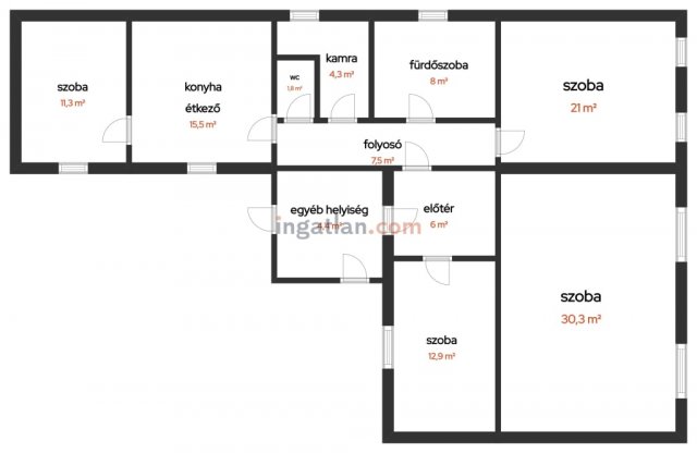 Eladó családi ház, Székesfehérvárott 129.9 M Ft, 4 szobás