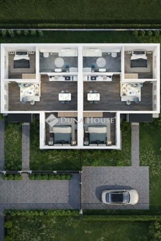 Eladó ikerház, Budapesten, XVIII. kerületben 68.9 M Ft, 3 szobás