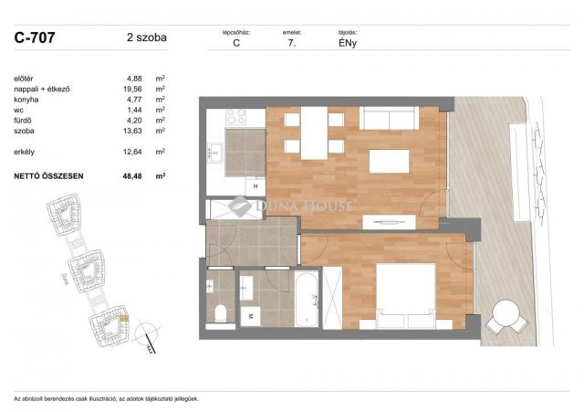 Eladó téglalakás, Budapesten, XI. kerületben 110.6 M Ft